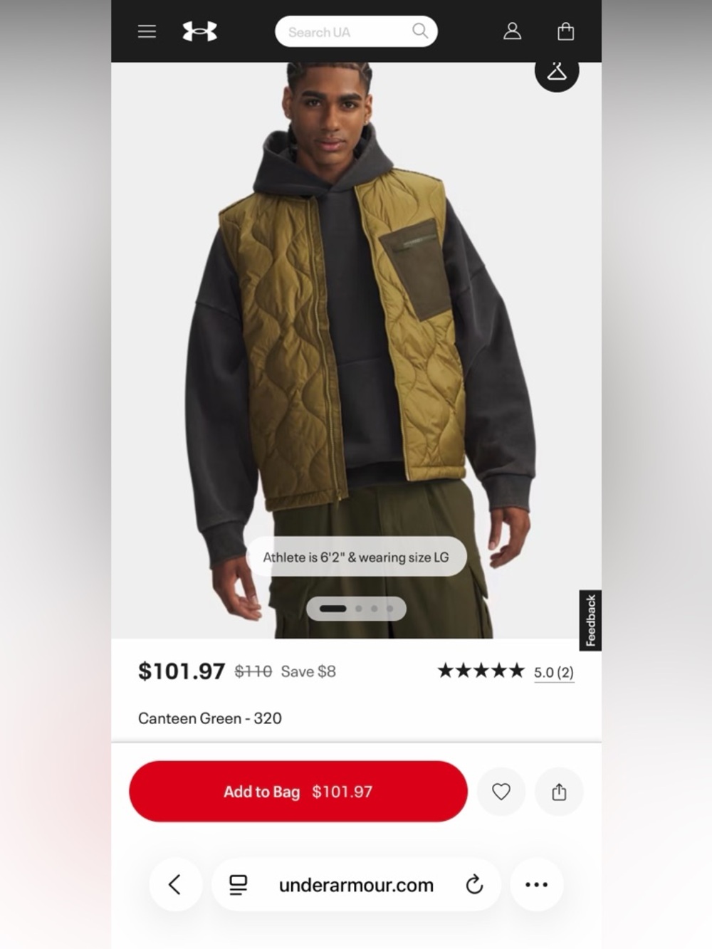 Under Armour Heritage Vest